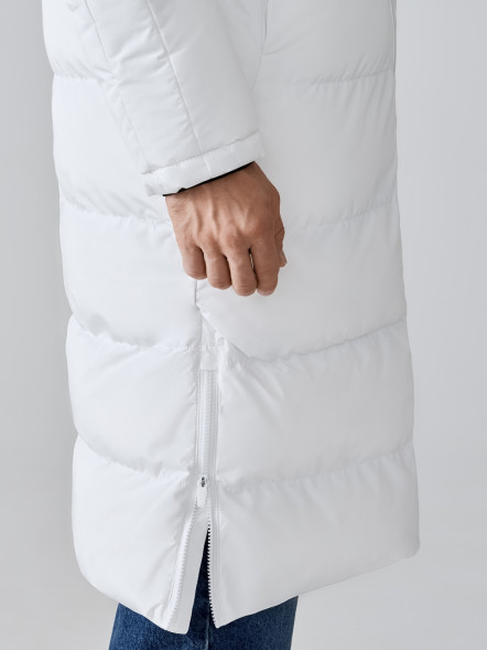 Пуховик FN Snowfall Long White