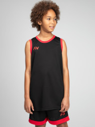 Детская баскетбольная форма FN Slam Kid (Black/Red)