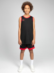 Детская баскетбольная форма FN Slam Kid (Black/Red)