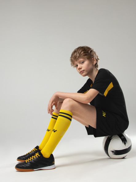 Детская футбольная форма FN Fame Kid (Black/Yellow)