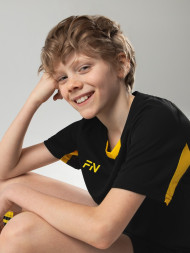 Детская футбольная форма FN Fame Kid (Black/Yellow)