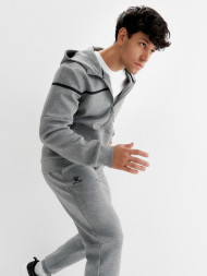 Толстовка KELME Men's Hooded Jacket Grey