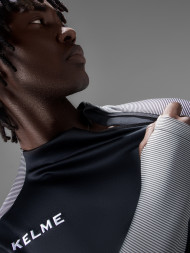 Лонгслив KELME Training Jacket (Black/Dark Grey)