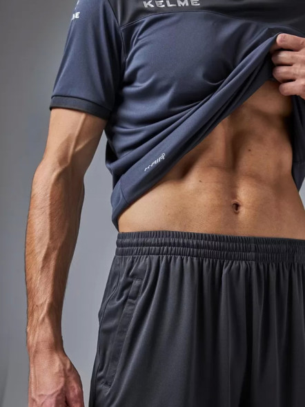 Судейская форма KELME Short Sleeve Refree Set Dark Grey