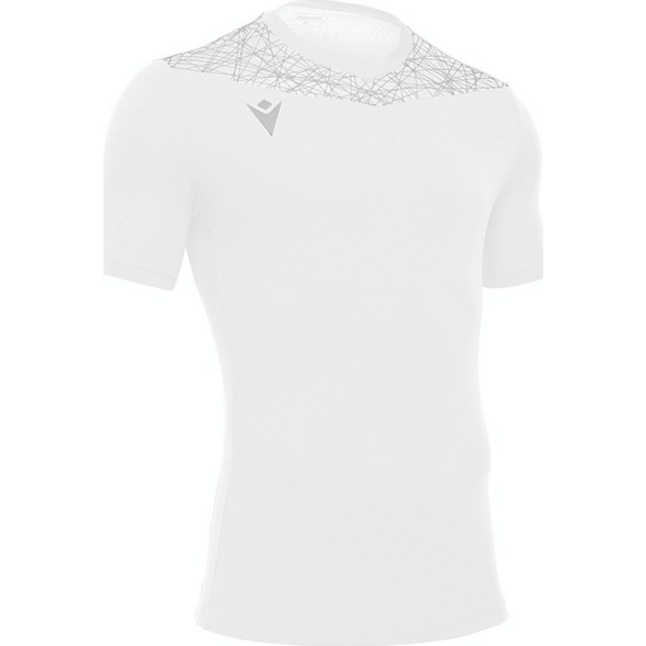 Футболка спортивная унисекс MACRON Nash, 50760123-WT-2XL, размер 2XL, белый