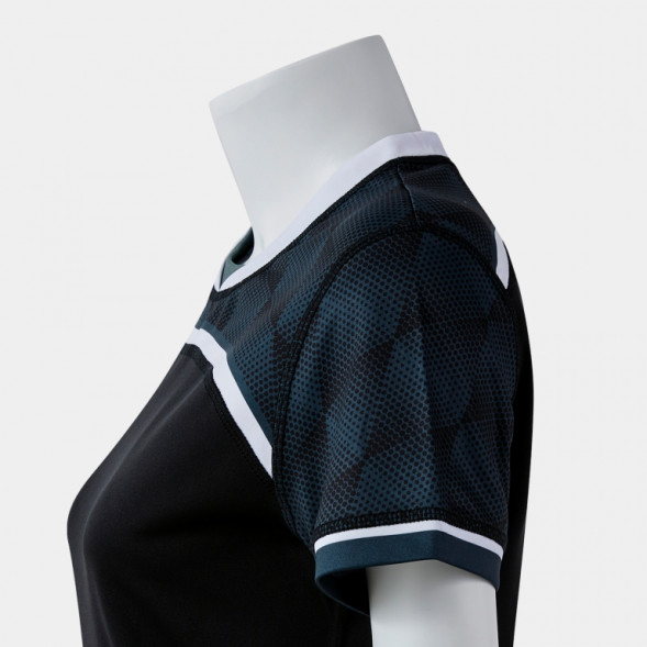 ФУТБОЛКА С КОРОТКИМ РУКАВОМ IRON HANDBALL PRO ЧЕРНО-БЕЛАЯ