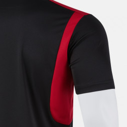 ФУТБОЛКА С КОРОТКИМ РУКАВОМ WINNER IV ЧЕРНЫЙ КРАСНЫЙ