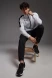 Детский спортивный костюм KELME Tracksuit (White/Black)