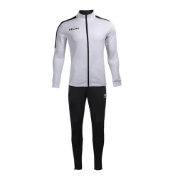 Детский спортивный костюм KELME Tracksuit (White/Black)