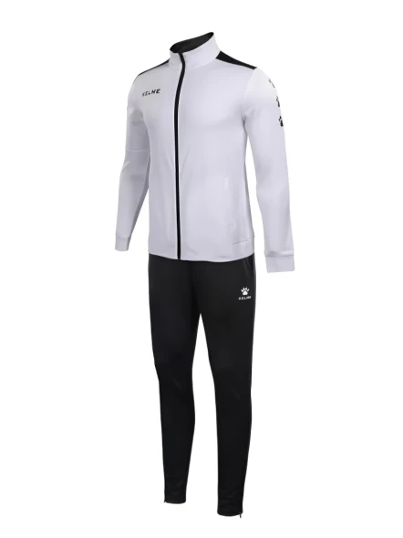 Детский спортивный костюм KELME Tracksuit (White/Black)