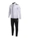 Детский спортивный костюм KELME Tracksuit (White/Black)