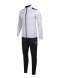 Детский спортивный костюм KELME Tracksuit (White/Black)