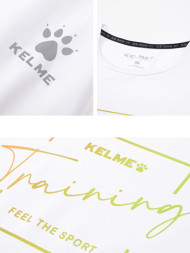 Футболка KELME Round Neck Short Sleeve T-Shirt White
