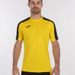 Футболка  игровая JOMA с коротким рукавом ACADEMY III Желтый-черный