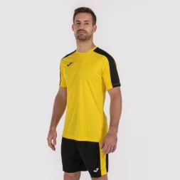 Футболка  игровая JOMA с коротким рукавом ACADEMY III Желтый-черный