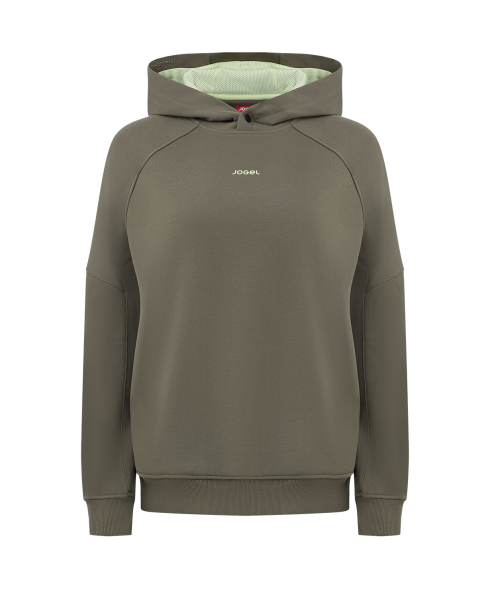 Худи JOGEL Power Inside Hoodie W Relaxed Fit, оливковый