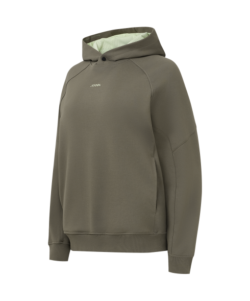 Худи JOGEL Power Inside Hoodie W Relaxed Fit, оливковый