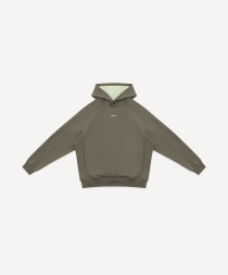 Худи JOGEL Power Inside Hoodie W Relaxed Fit, оливковый
