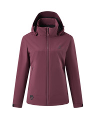 Демисезонная куртка KELME Three-in-one Woven Jacket Burgundy