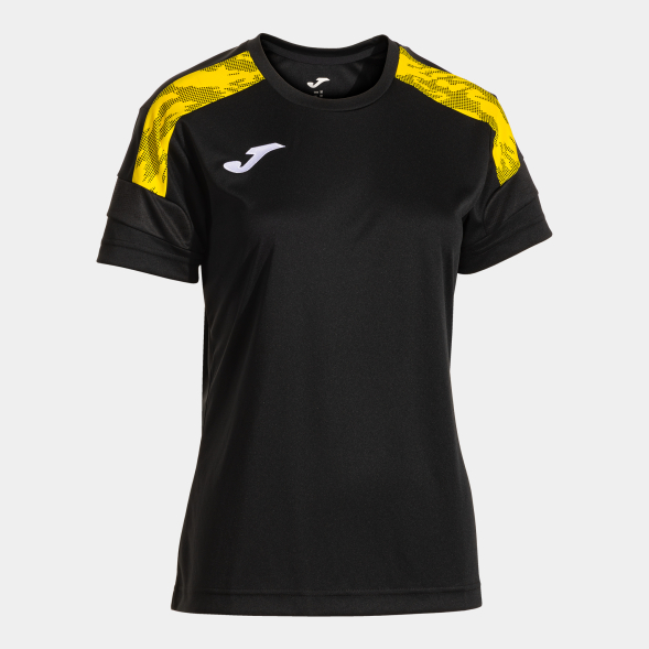 Футболка JOMA CAMISETA MANGA CORTA CHAMPIONSHIP VIII NEGRO AMARILLO