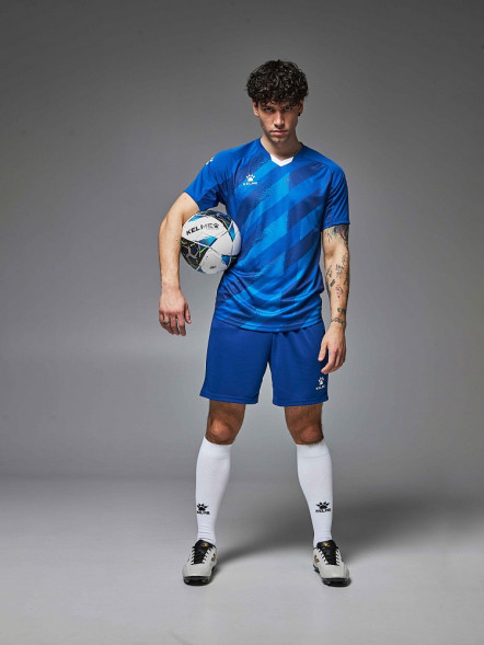 Форма футбольная KELME SHORT SLEEVE FOOTBALL SUIT Blue