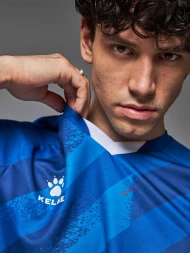Форма футбольная KELME SHORT SLEEVE FOOTBALL SUIT Blue