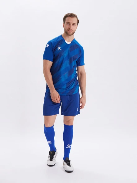 Форма футбольная KELME SHORT SLEEVE FOOTBALL SUIT Blue