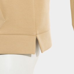 SUDADERA CON CAPUCHA BREATH BEIGE