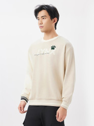 Свитшот KELME Crew Neck Sweatshirt Beige