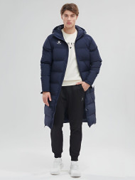 Пуховик KELME Men's Long Clothes Dark Blue