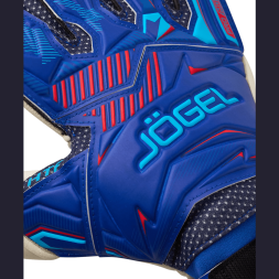 Перчатки вратарские JÖGEL MAGNUM SL3 Roll-Hybrid, синий