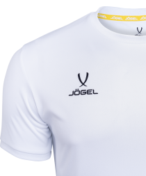 Футболка футбольная JOGEL CAMP Origin, белый/черный, детский