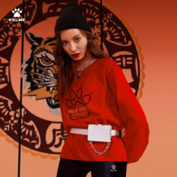 Свитшот KELME Round Neck Sweater Red