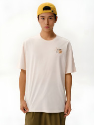 Футболка KELME Crew Neck Short-sleeved T-shirt Beige