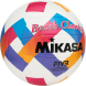 Мяч вол. пляжн. MIKASA BV543C-VXA-O, 18 панелей, синт.кожа (ТПУ), маш.сш., бут.кам, мультиколор