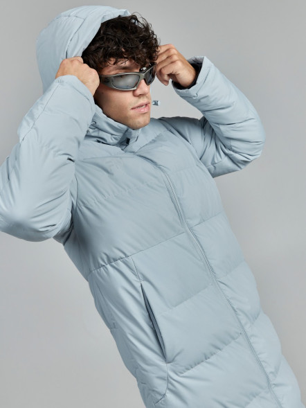 Пуховик FN Snowfall Long Grey