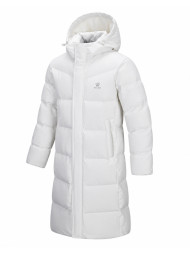 Пуховик KELME Long Down Jacket (Hooded) White