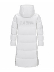 Пуховик KELME Long Down Jacket (Hooded) White