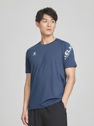 Футболка KELME Round Neck Short Sleeve T-Shirt Dark Blue