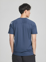 Футболка KELME Round Neck Short Sleeve T-Shirt Dark Blue