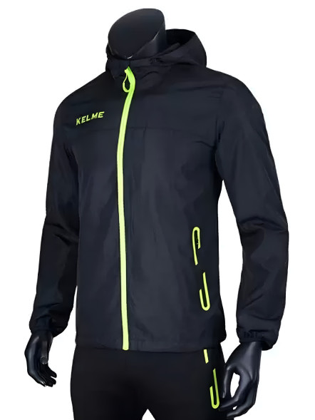 Ветровка KELME Windproof Jacket Black