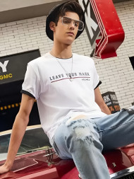 Футболка KELME Round Neck T-Shirt White