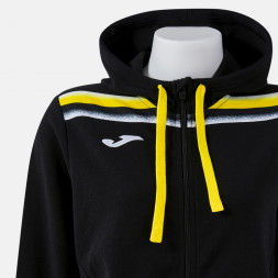 КУРТКА С КАПЮШОНОМ TOLEDO II ЧЕРНЫЙ ЖЕЛТЫЙ