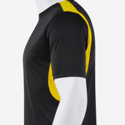ФУТБОЛКА С КОРОТКИМ РУКАВОМ WINNER IV ЧЕРНЫЙ ЖЕЛТЫЙ