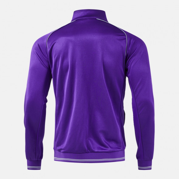 КУРТКА ВИНТАЖ ЭКО РЕТРО ФИОЛЕТОВЫЙ СЕРЫЙ