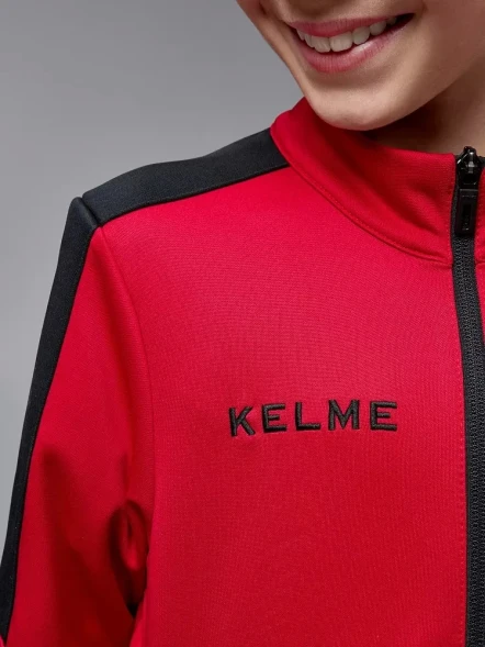 Детский спортивный костюм KELME Tracksuit (Red/Black)