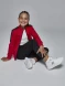 Детский спортивный костюм KELME Tracksuit (Red/Black)