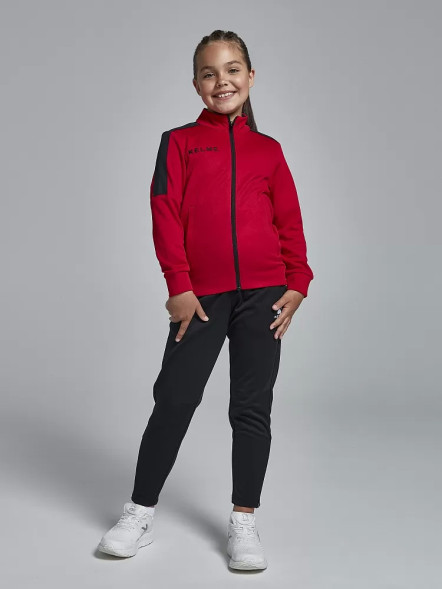 Детский спортивный костюм KELME Tracksuit (Red/Black)