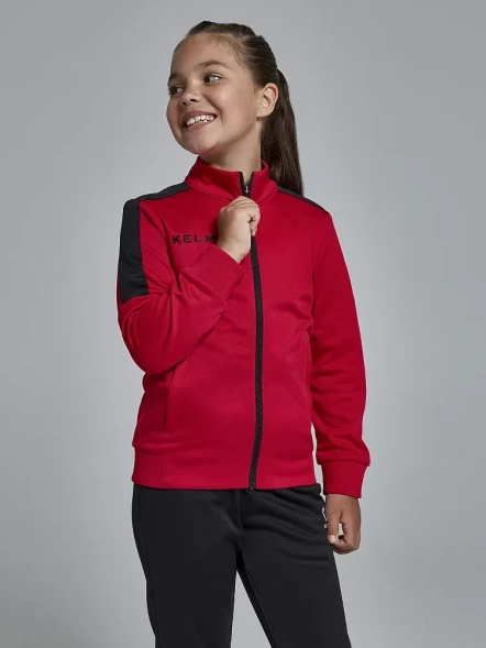Детский спортивный костюм KELME Tracksuit (Red/Black)