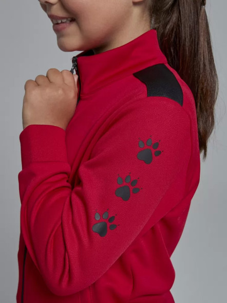 Детский спортивный костюм KELME Tracksuit (Red/Black)